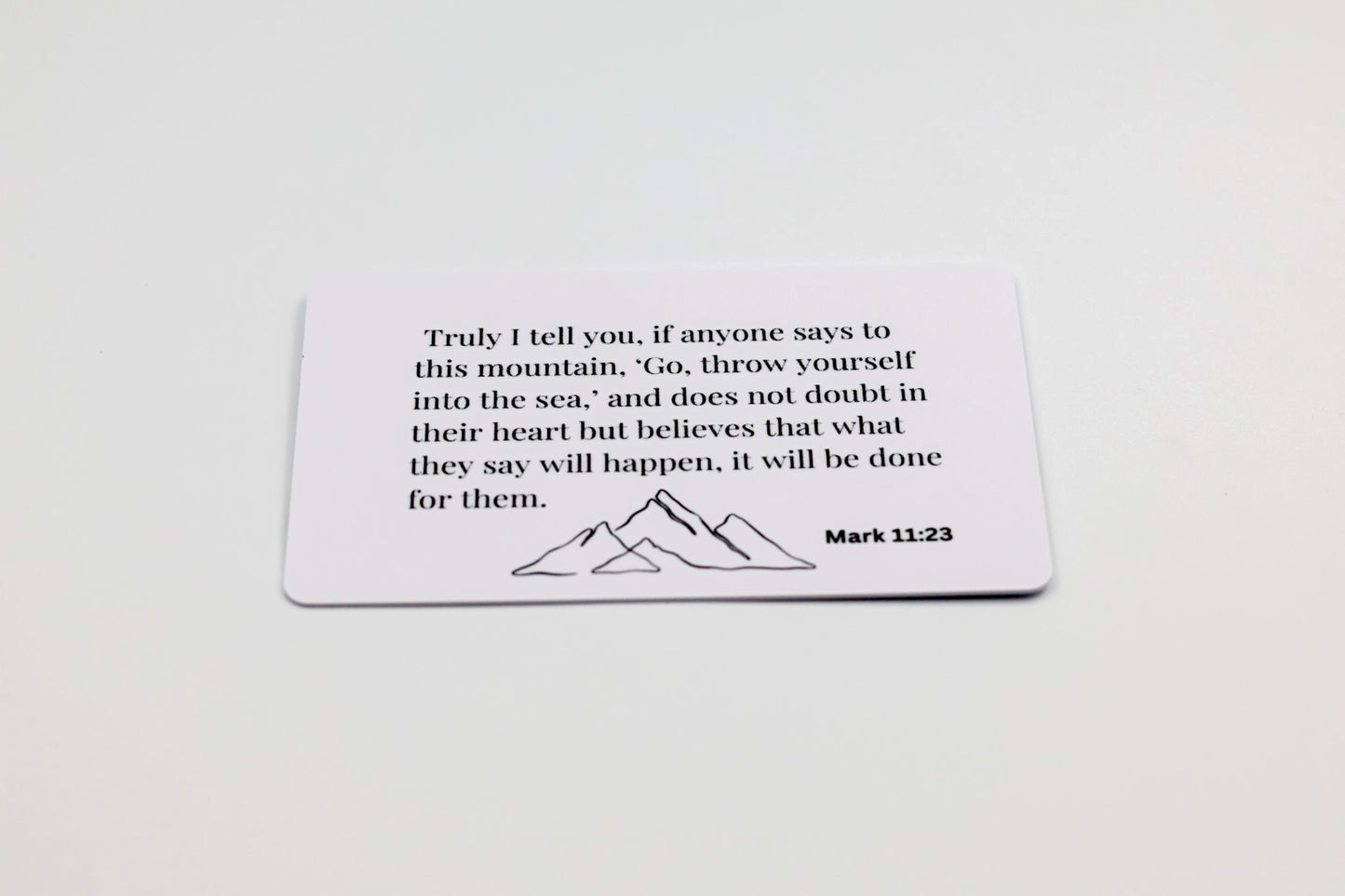 Let Your Faith Move Mountains